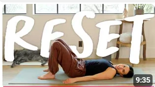 Nervous system reset yoga practice